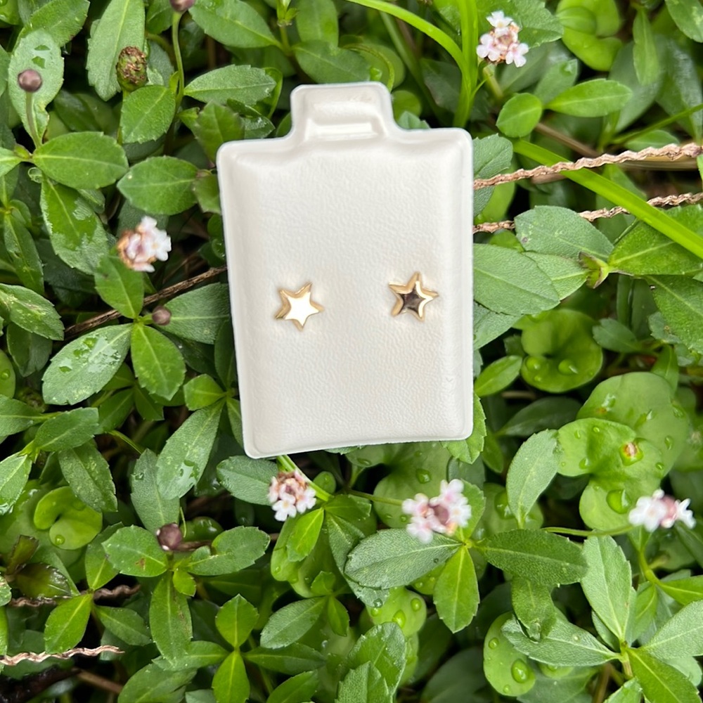 10k Star earrings!! Perfect staple 🤩